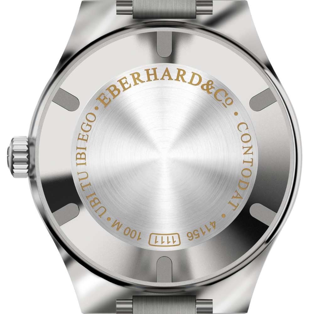 Eberhard Contodat Automatic 41156.04 CA2C dettaglio chiusura