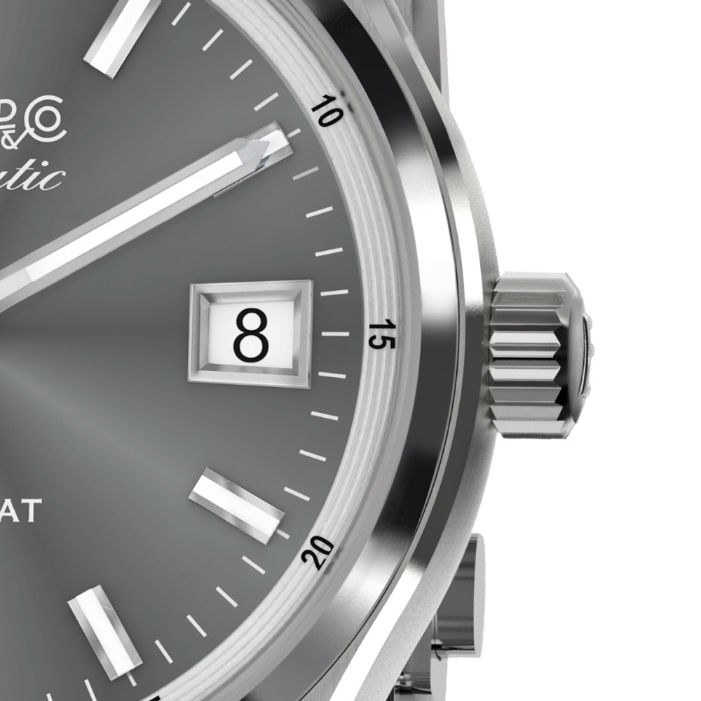 Eberhard Contodat Automatic 41156.04 CA2C bracciale integrato