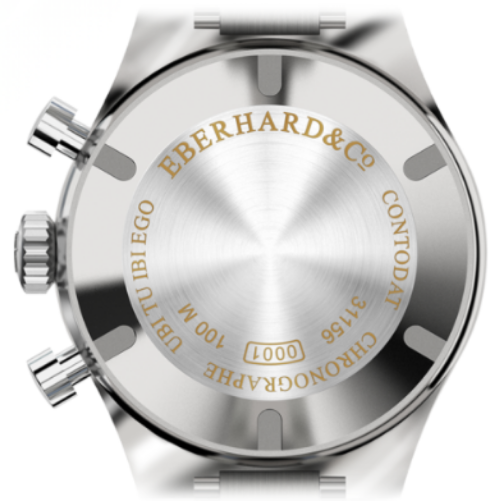 Eberhard Contodat Chronographe 31156.02 CA2C dettaglio chiusura 2CLICK