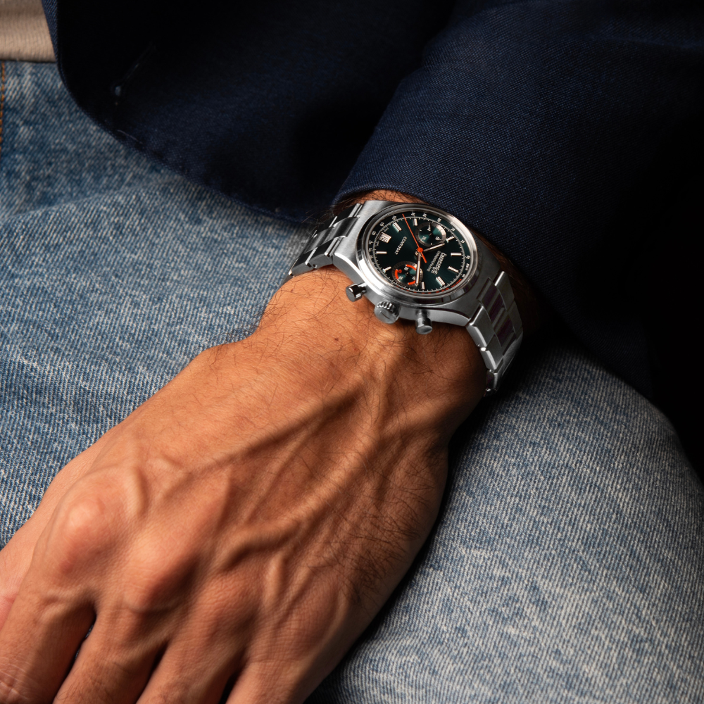 Eberhard Contodat Chronographe 31156.02 CA2C al polso