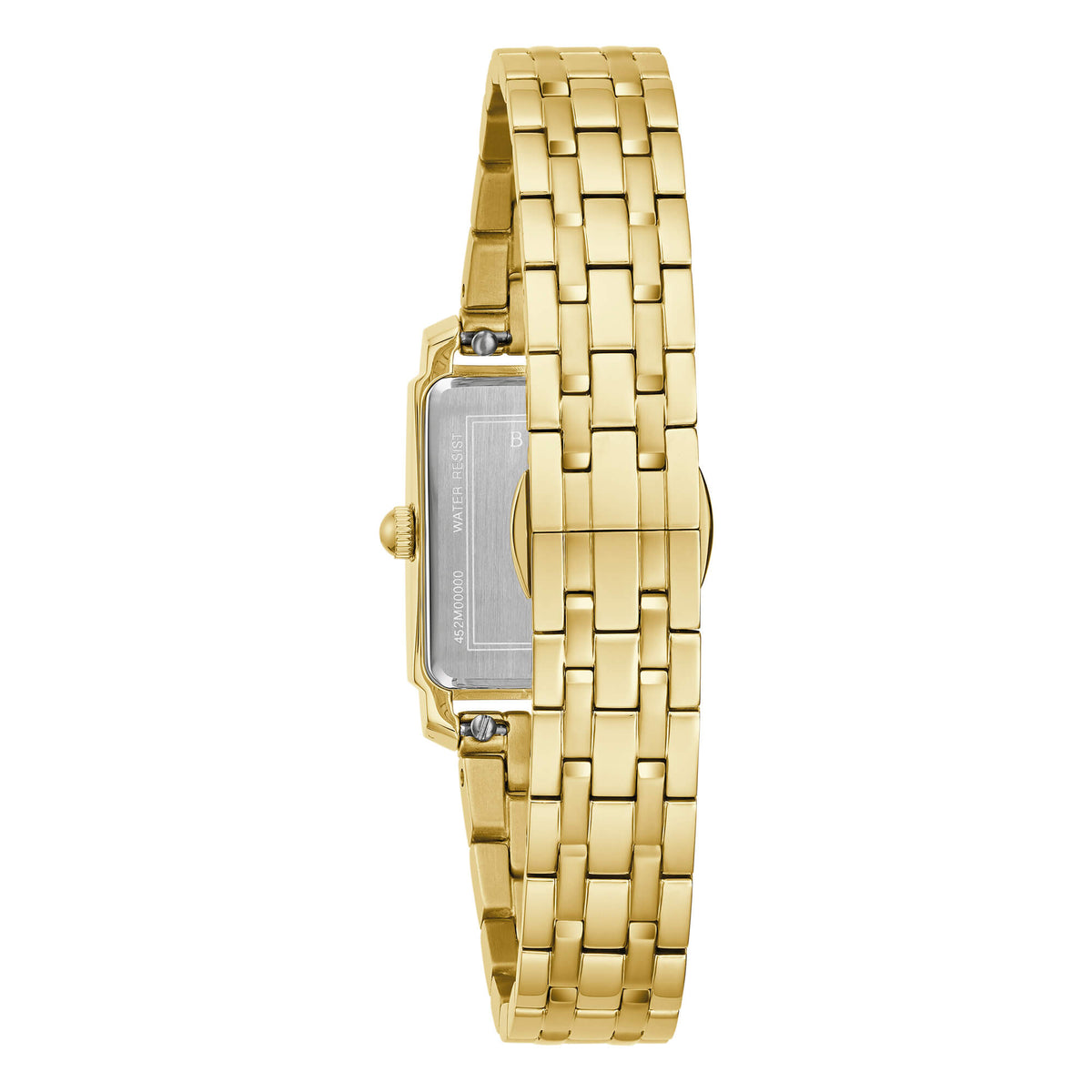 Bulova 97L177 Sutton Tank, vista del fondello