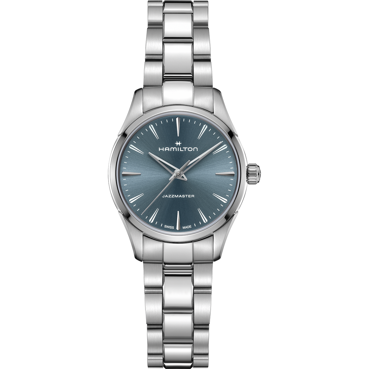 Hamilton Jazzmaster Quartz 32mm H32301141 quadrante blu