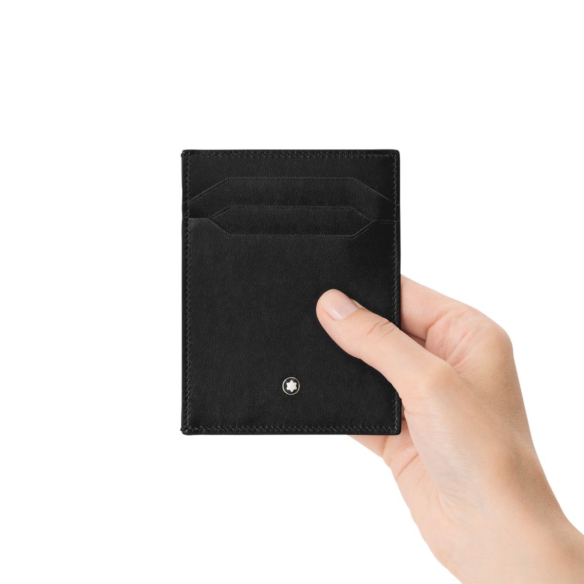 Portacarte 4 Tasche con Porta Documenti in Pelle Meisterstück — vista 2