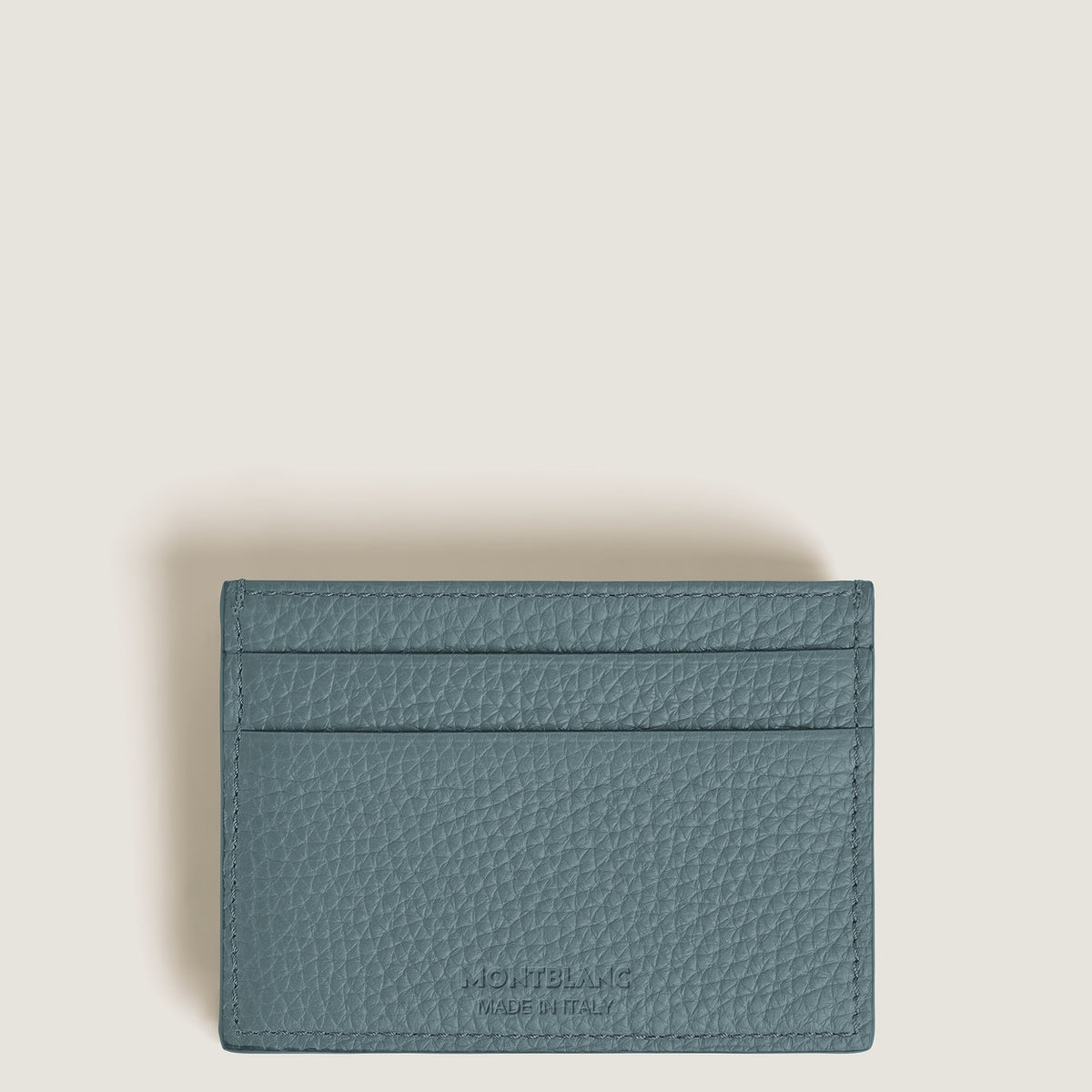 Montblanc Portacarte 5 Tasche in Pelle con Grana – vista 3