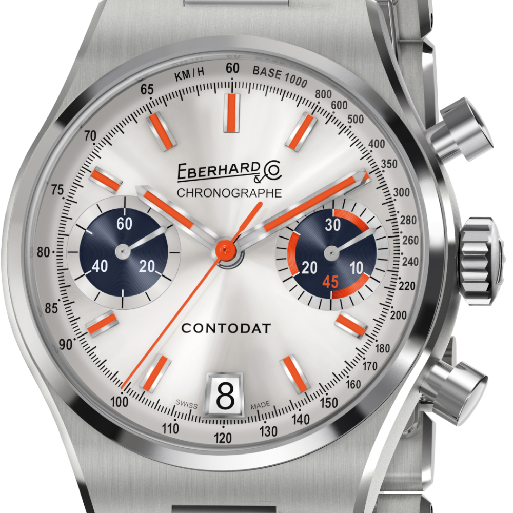 Eberhard Contodat Chronographe 31156.04 CA2C dettaglio quadrante