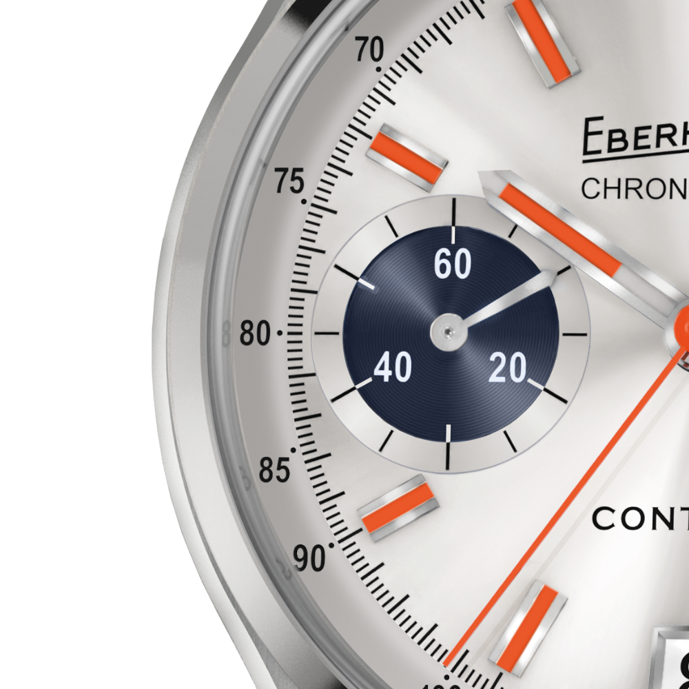 Eberhard Contodat Chronographe 31156.04 CA2C profilo cassa