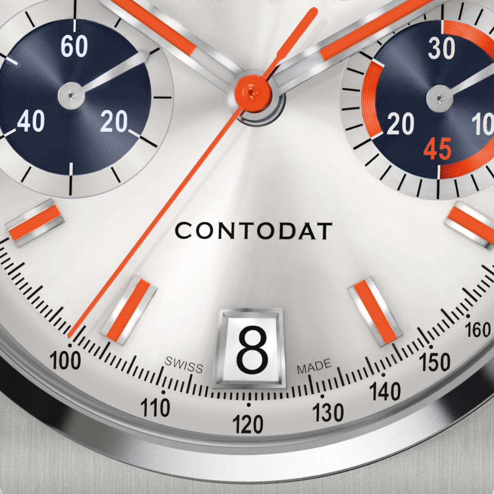 Eberhard Contodat Chronographe 31156.04 CA2C vista laterale