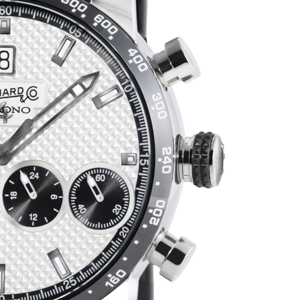 Eberhard Chrono 4 21-42 31073.05/CN CU cinturino in caucciù