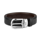 Montblanc Cintura Reversibile Horseshoe 30 mm in Pelle