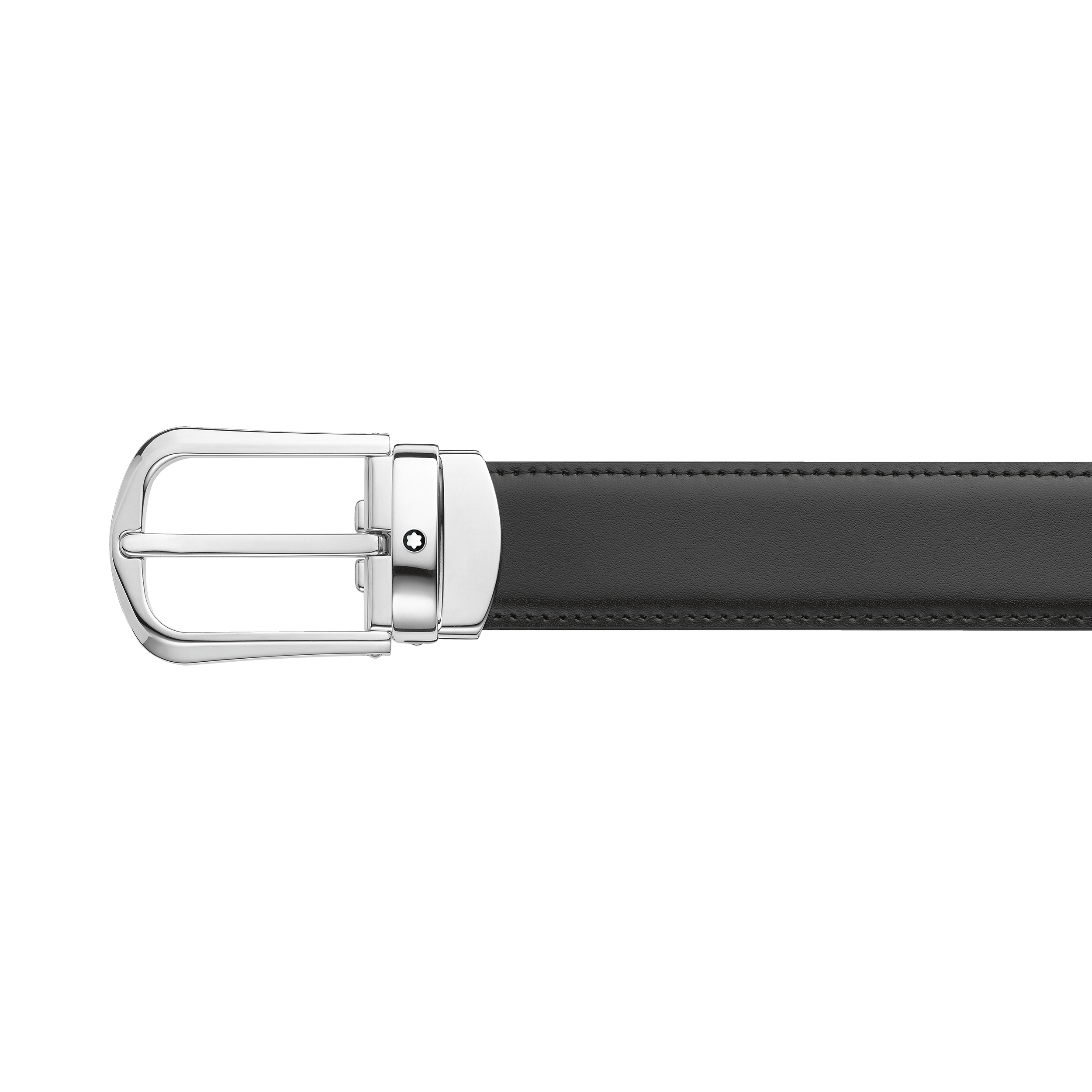 Cintura Reversibile Horseshoe 30 mm in Pelle