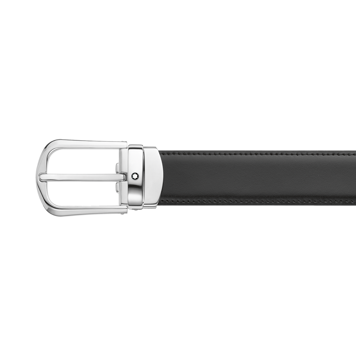 Cintura Reversibile Horseshoe 30 mm in Pelle