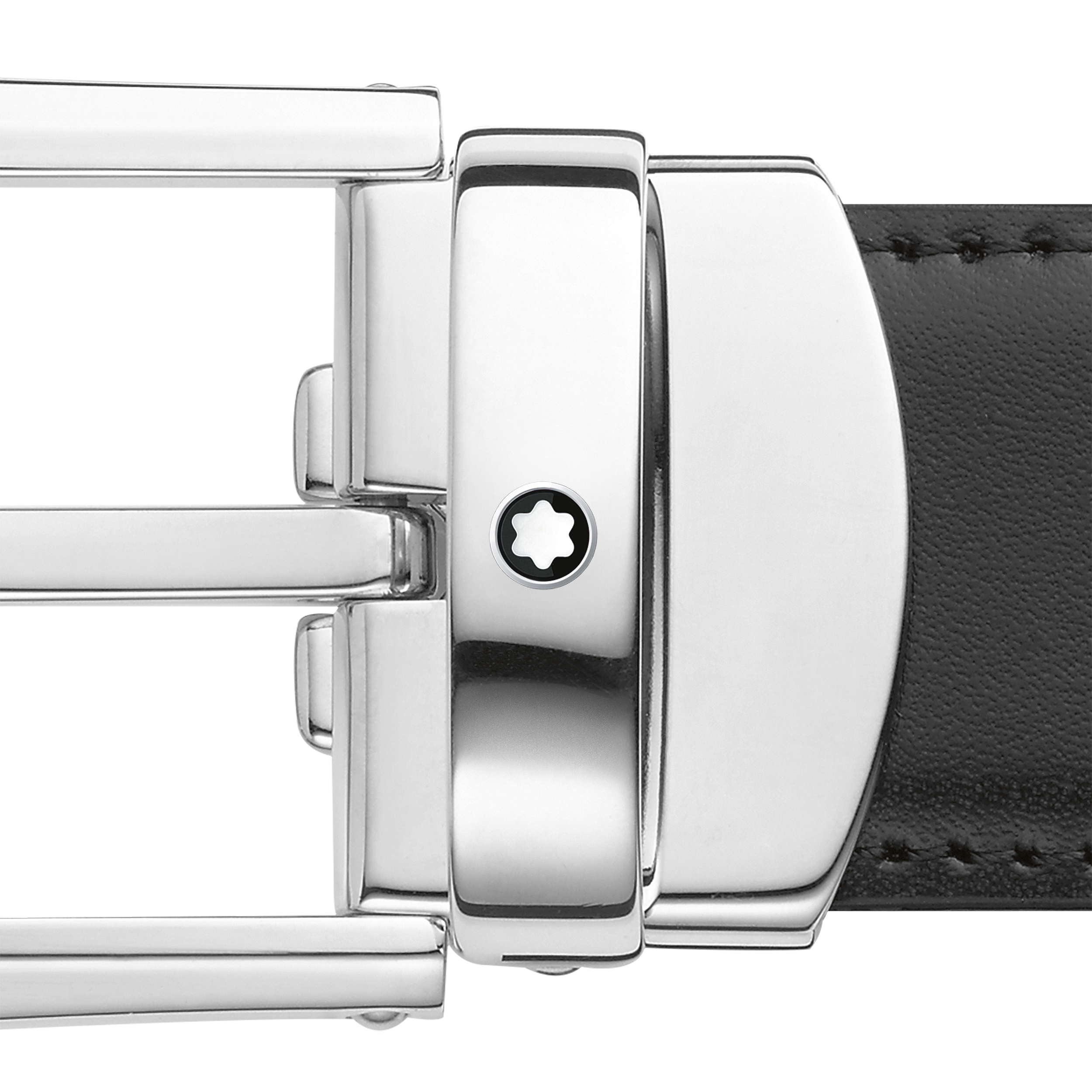 Cintura Reversibile Horseshoe 30 mm in Pelle