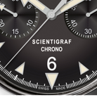 Eberhard Scientigraf Chrono 31077.01 CA2C fondello con disegno 1961