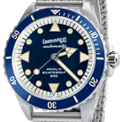 Eberhard Scafograf 200 MCMLIX 41047.04 CAM2C dettaglio quadrante blu
