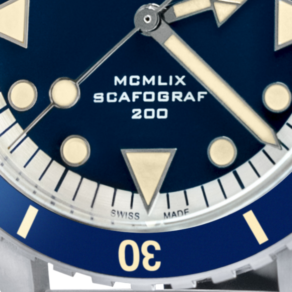 Eberhard Scafograf 200 MCMLIX 41047.04 CAM2C fondello con stella marina