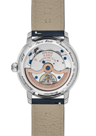 Frederique Constant Classic Worldtimer Manufacture FC-719BLW3H6 fondello in zaffiro con calibro FC-719