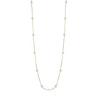 Collana LeLune Glamour in argento giallo con zirconi