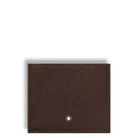 Montblanc Portafoglio 8 Tasche in Pelle Sartorial
