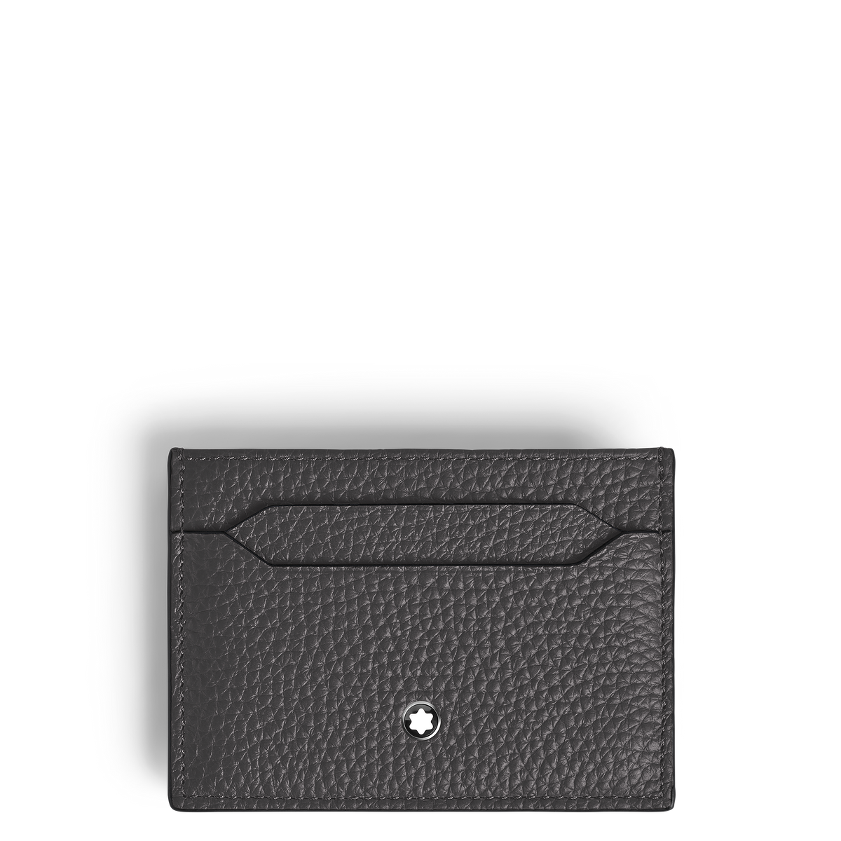 Montblanc Portacarte 5 Tasche in Pelle con Grana
