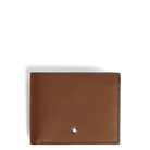 Montblanc Portafoglio 6 Tasche in Pelle Sartorial
