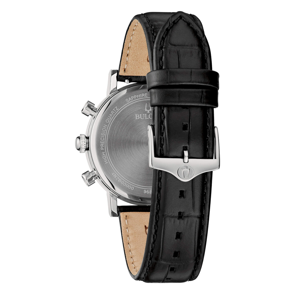 Bulova 96B457 Crono High Precision -262kHz-, vista del fondello