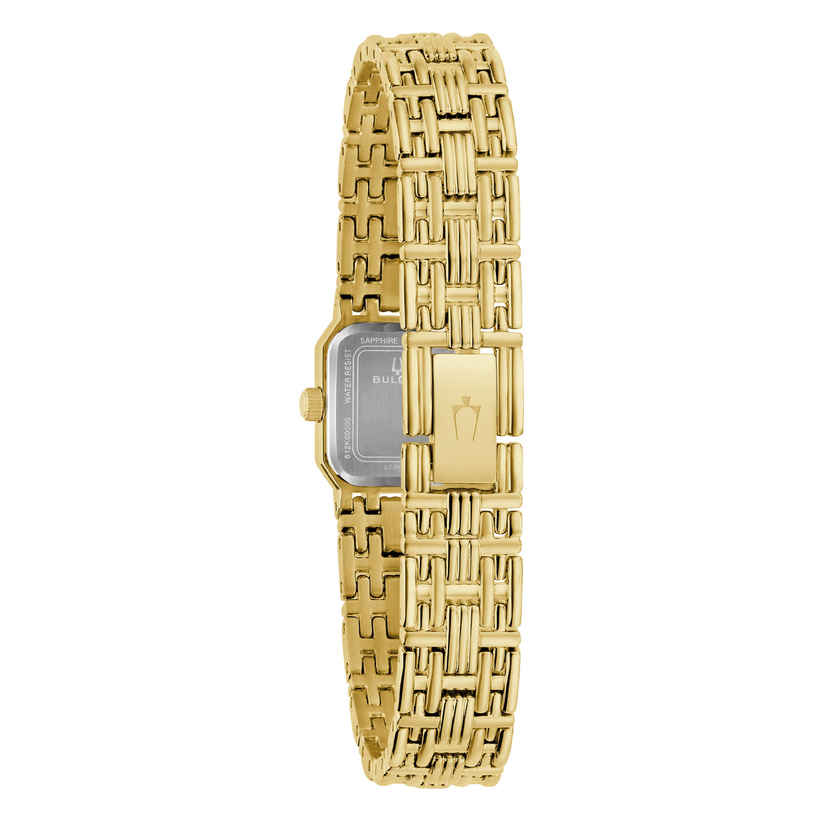 Bulova 97P184 Sophia Goddess of time, vista del fondello