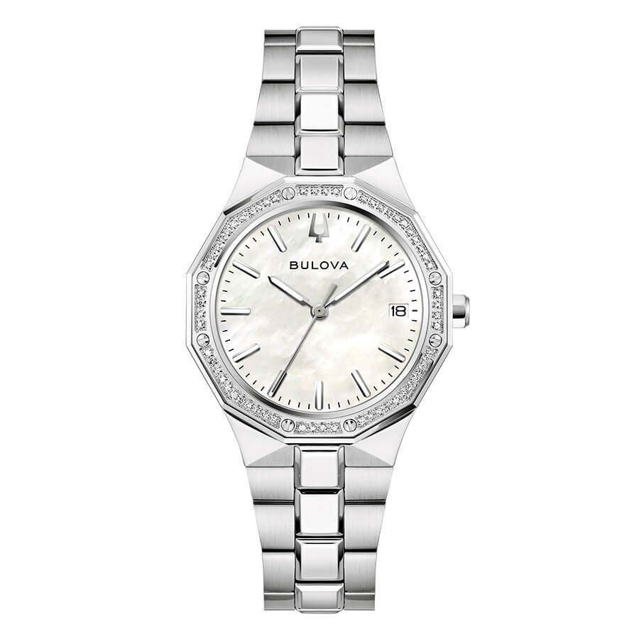 Bulova 96R255 Octagon Lady Diamonds