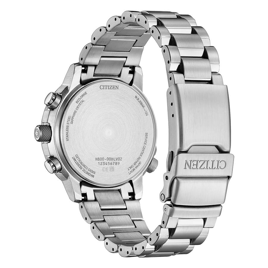 Citizen AT8300-58L Crono Pilot Acciaio 41mm