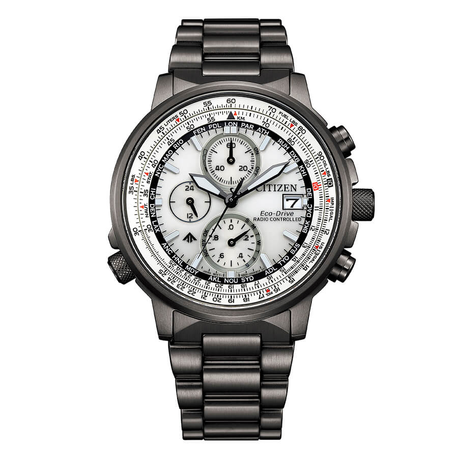 Citizen AT8304-57A Crono Pilot Acciaio 41mm