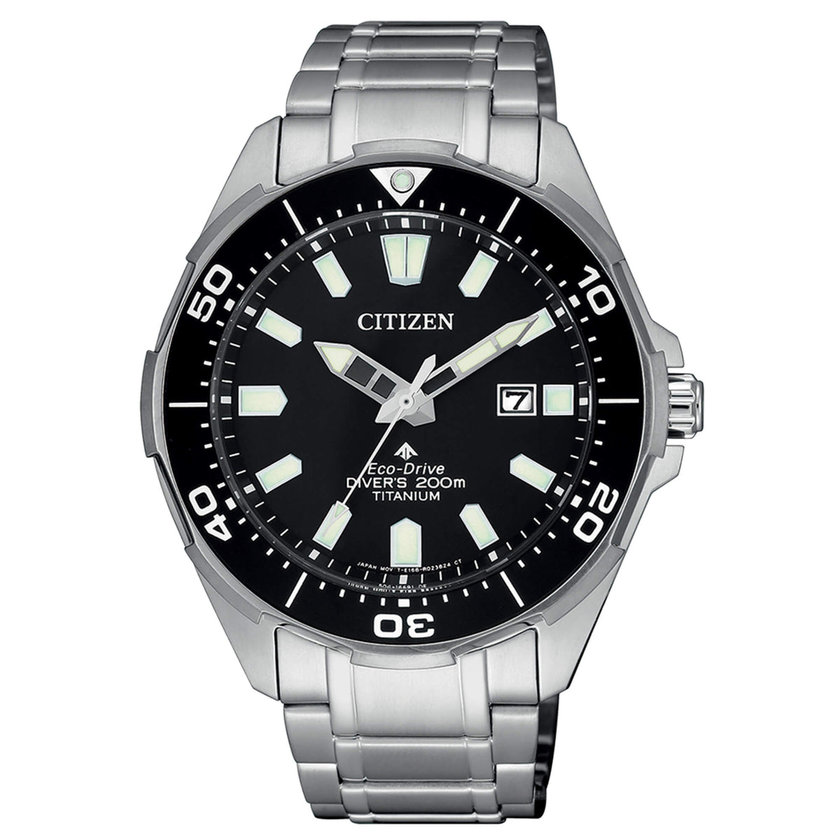 Citizen BN0200-81E Diver's Eco Drive 200 mt Super Titanio