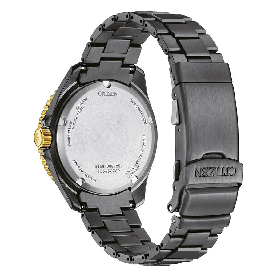 Citizen BN0264-53E Diver's Eco Drive 200 mt 40mm Light in Black Lim. Ed.
