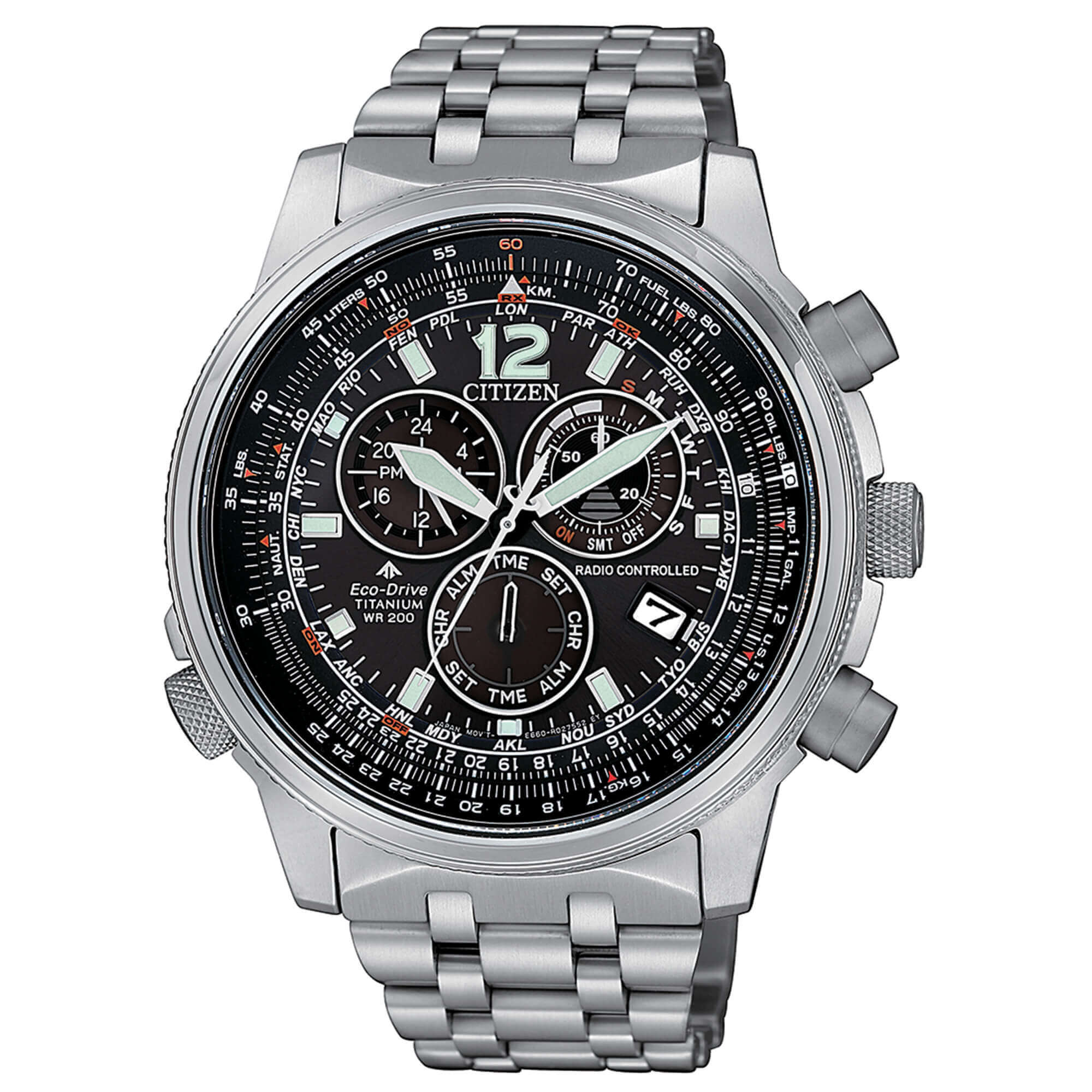 Citizen CB5850-80E Crono Pilot Super Titanio