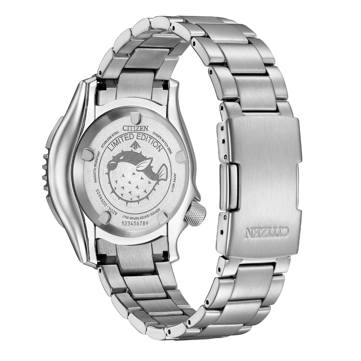 Citizen NY0161-63L Diver's Automatic 200 mt Fugu Limited Edition