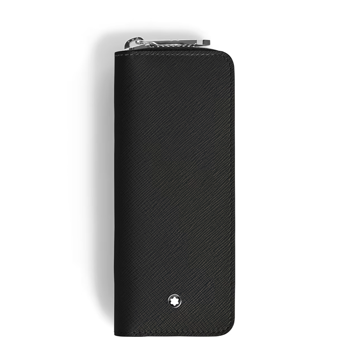 Montblanc Astuccio con Cerniera per 2 Strumenti da Scrittura in Pelle Sartorial