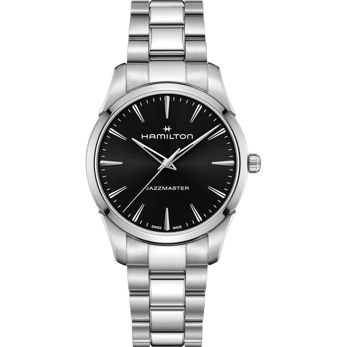 Hamilton Jazzmaster Quartz 40mm H32461131 quadrante nero