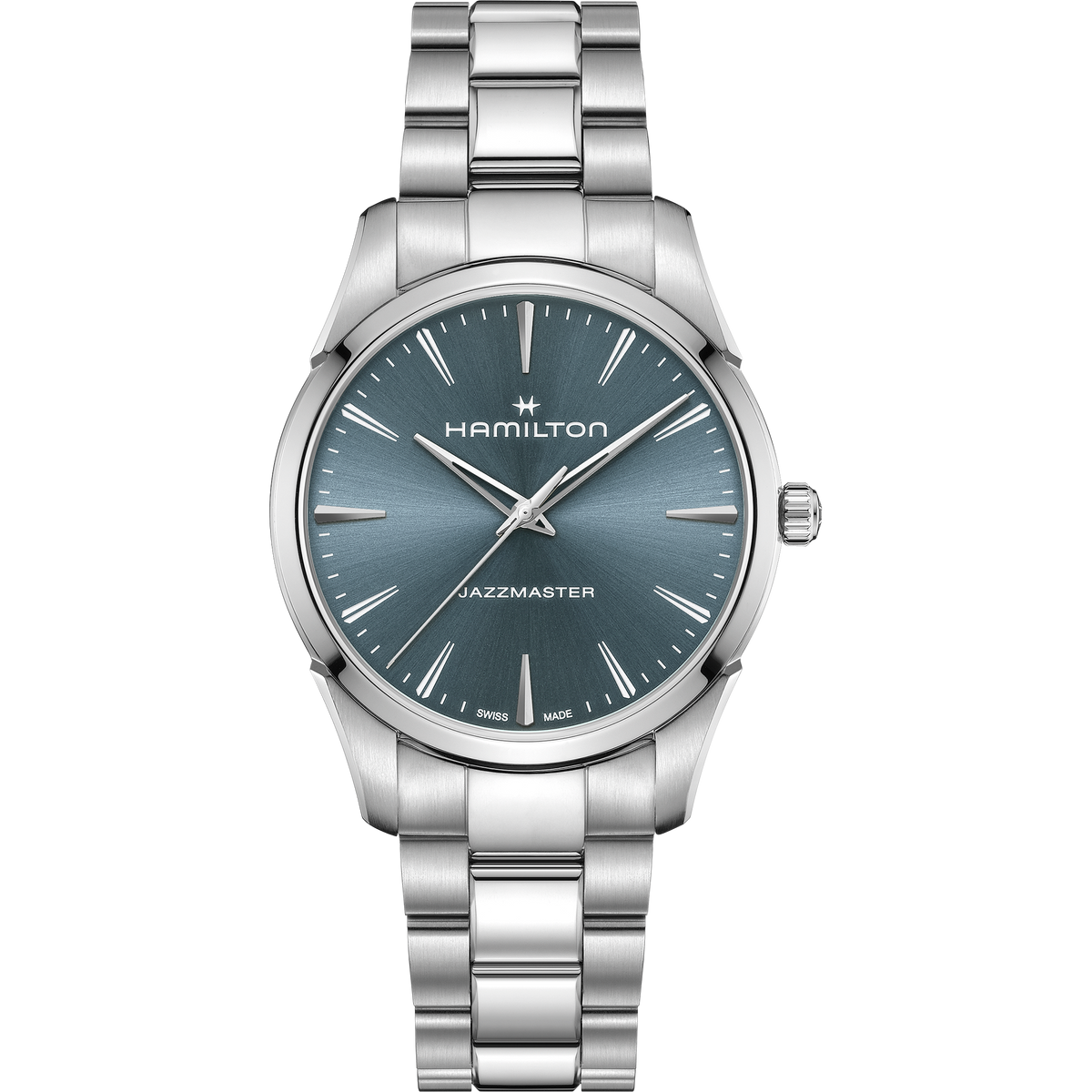 Hamilton Jazzmaster Quartz 40mm H32461141 quadrante blu