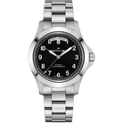 Hamilton Khaki Field King Day-Date 40mm H64475131 quadrante nero bracciale acciaio