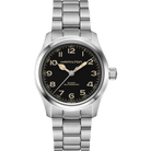 Hamilton Khaki Field Murph 38mm H70405130 quadrante nero bracciale acciaio