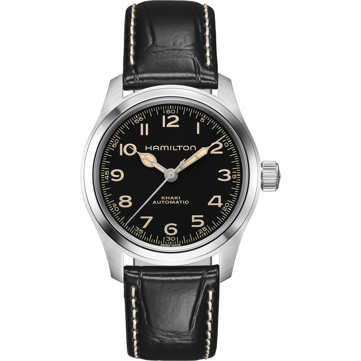 Hamilton Khaki Field Murph 38mm H70405730 quadrante nero