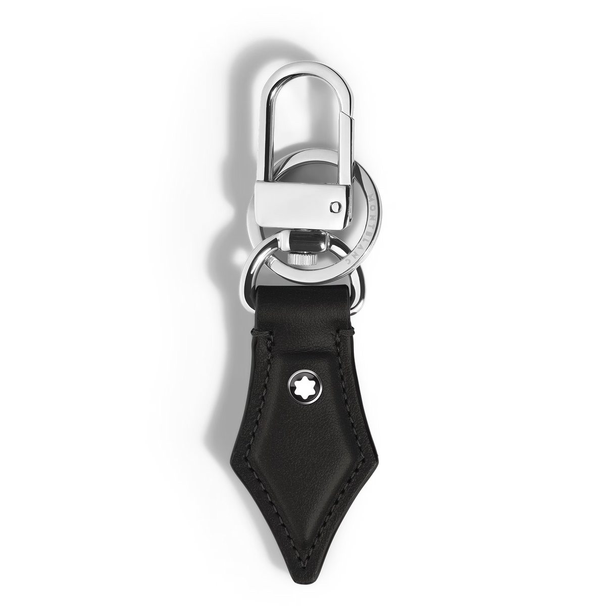 Montblanc Portachiavi a Forma di Pennino in Pelle Meisterstück