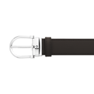 Cintura Horseshoe 35 mm lato marrone