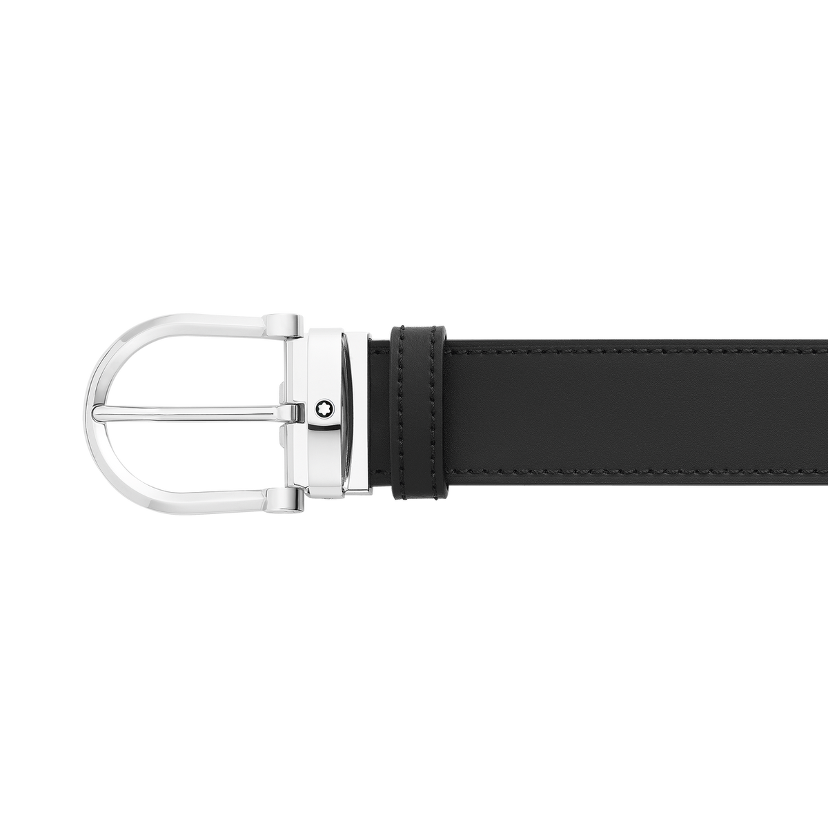 Cintura Horseshoe 35 mm lato nero