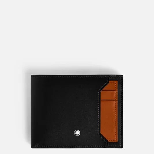 Portafoglio 6 scomparti con porta carte amovibile Soft