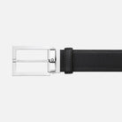 Montblanc Cintura in pelle nera 35 mm – vista 3