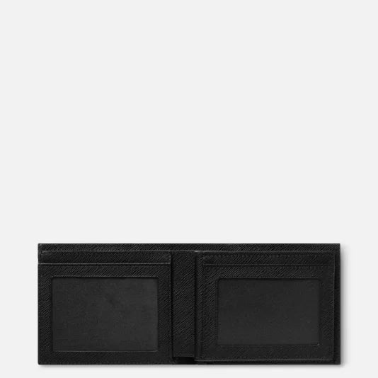 Portafoglio Montblanc Sartorial con 6 scomparti e 2 tasche trasparenti