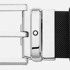 Montblanc Cintura in pelle nera 35 mm – vista 3