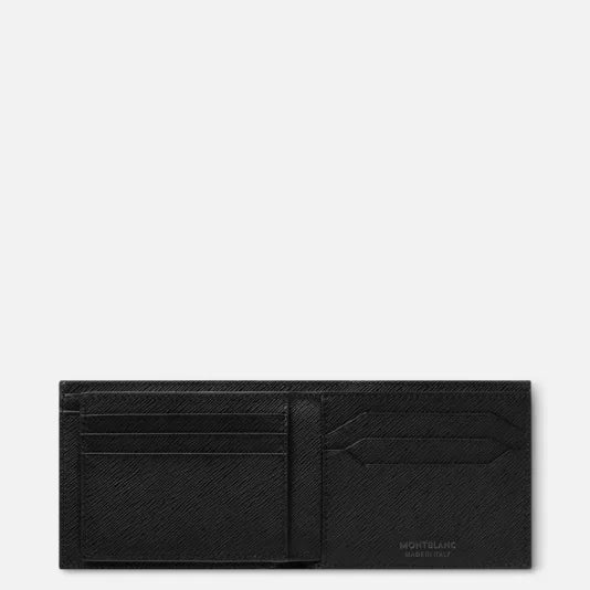 Portafoglio Montblanc Sartorial con 6 scomparti e 2 tasche trasparenti