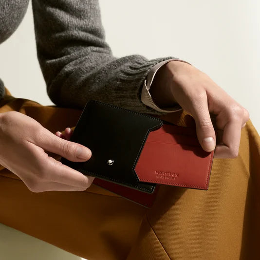 Portafoglio 6 scomparti con porta carte amovibile Soft