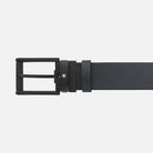 Montblanc Cintura reversibile 35 mm in pelle blu/nera – vista 4