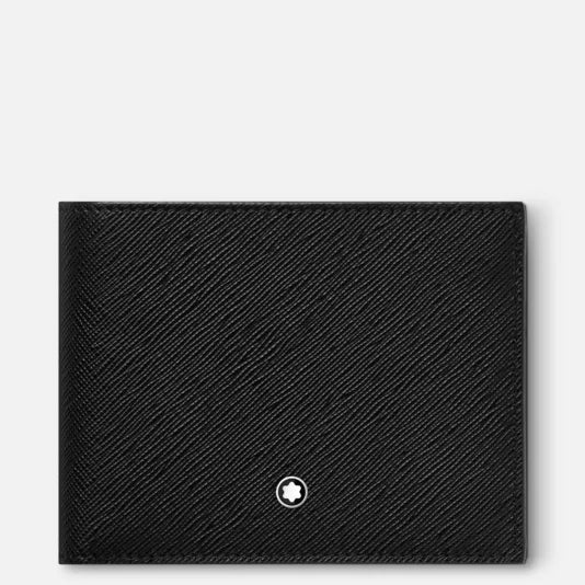 Portafoglio Montblanc Sartorial con 6 scomparti e 2 tasche trasparenti